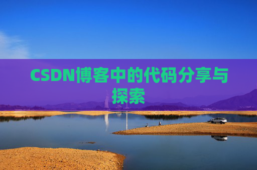 CSDN博客中的代码分享与探索
